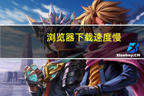 浏览器下载速度慢（速度快的浏览器）