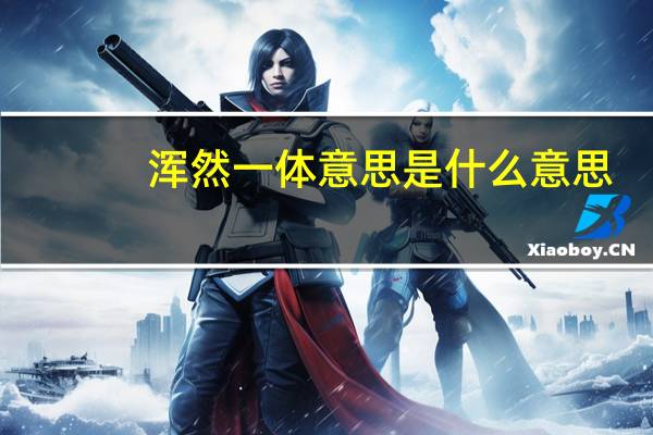 浑然一体意思是什么意思（浑然一体简介）