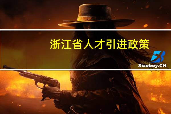 浙江省人才引进政策