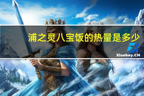 浦之灵八宝饭的热量是多少