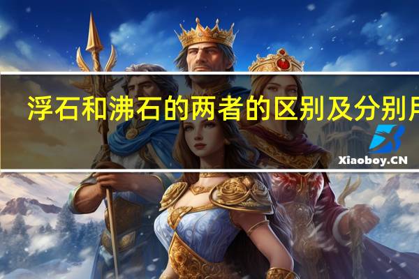 浮石和沸石的两者的区别及分别用途