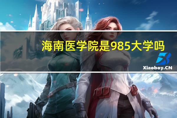 海南医学院是985大学吗