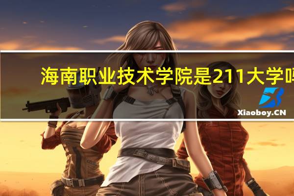 海南职业技术学院是211大学吗
