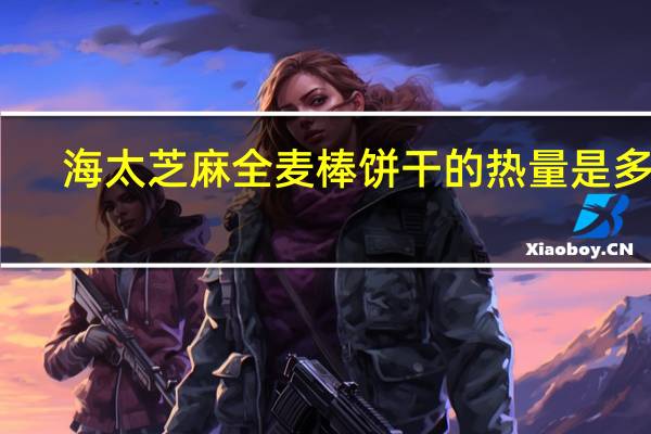 海太 芝麻全麦棒饼干的热量是多少