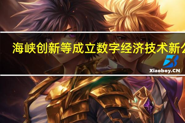 海峡创新等成立数字经济技术新公司