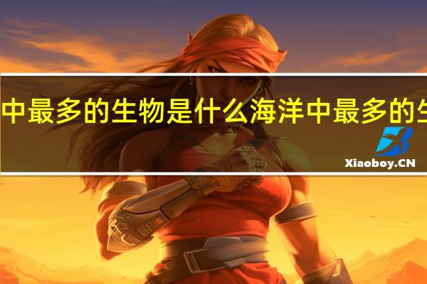 海洋中最多的生物是什么 海洋中最多的生物是什么