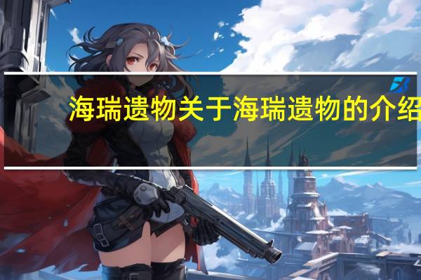 海瑞遗物 关于海瑞遗物的介绍