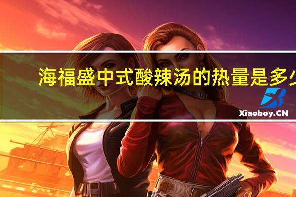 海福盛 中式酸辣汤的热量是多少