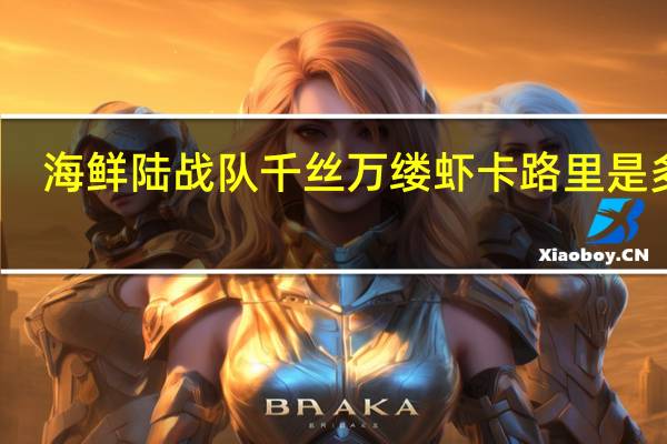 海鲜陆战队 千丝万缕虾卡路里是多少