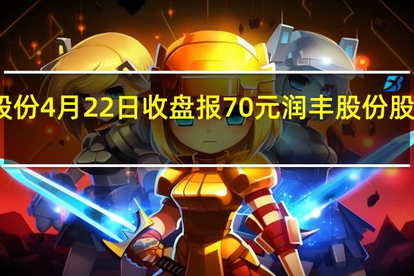 润丰股份4月22日收盘报70元 润丰股份股票什么价格