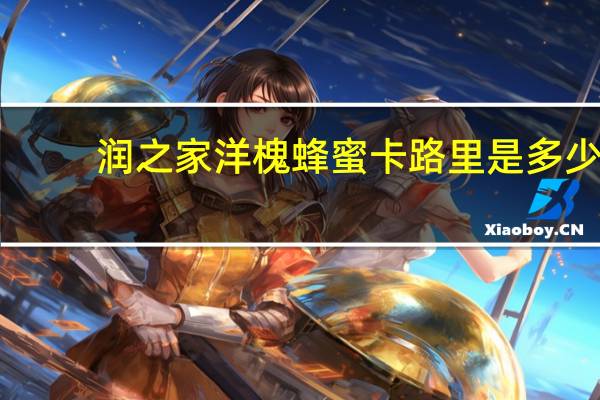 润之家 洋槐蜂蜜卡路里是多少