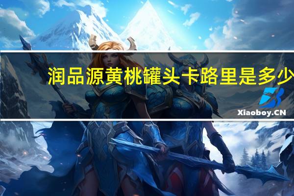 润品源 黄桃罐头卡路里是多少