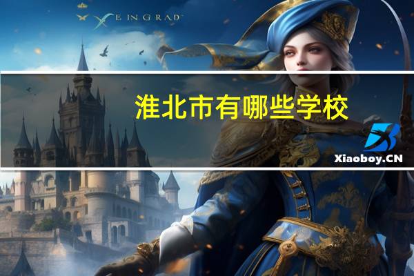 淮北市有哪些学校