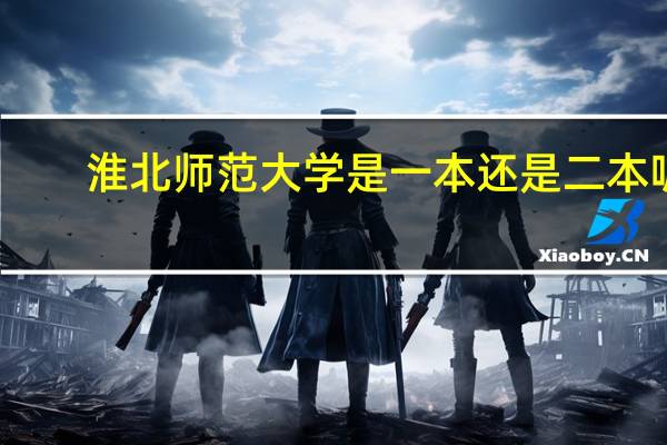淮北师范大学是一本还是二本呢
