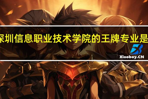 深圳信息职业技术学院的王牌专业是什么啊