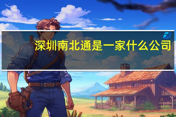 深圳南北通是一家什么公司