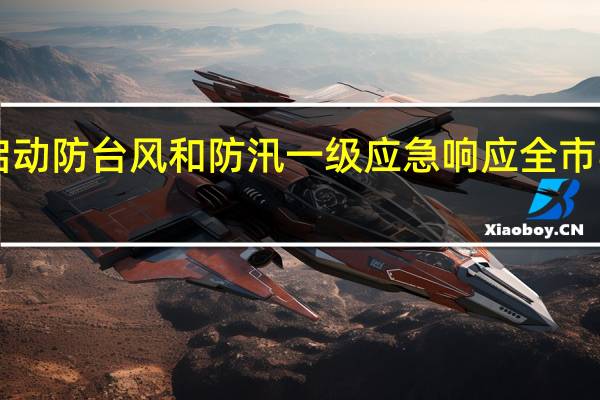 深圳启动防台风和防汛一级应急响应全市实行“五停”