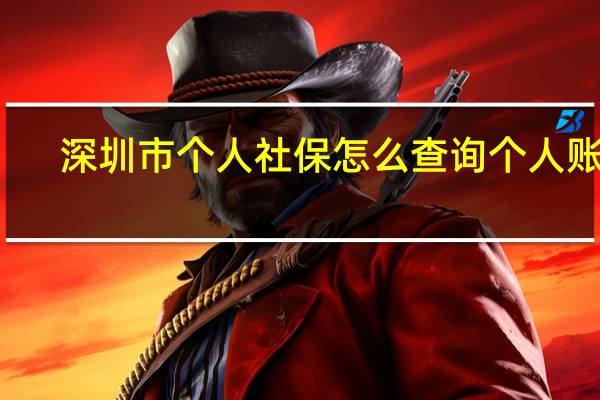 深圳市个人社保怎么查询个人账户（深圳社保怎么查询个人账户明细）