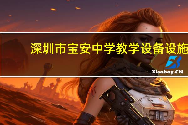 深圳市宝安中学教学设备设施