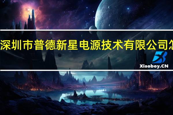 深圳市普德新星电源技术有限公司怎么样