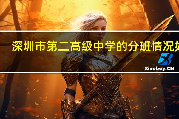 深圳市第二高级中学的分班情况如何