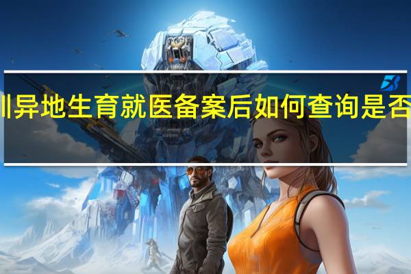 深圳异地生育就医备案后如何查询是否办理成功