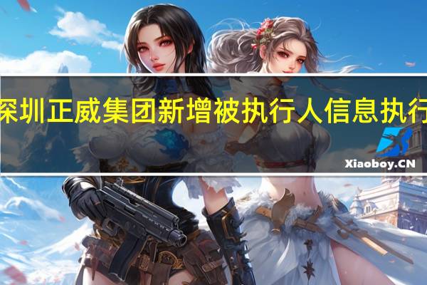 深圳正威集团新增被执行人信息执行标的6.5亿余元
