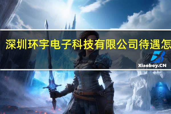 深圳环宇电子科技有限公司待遇怎么样(深圳环宇网络通信技术有限公司简介)