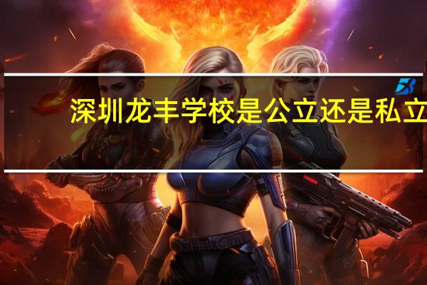 深圳龙丰学校是公立还是私立