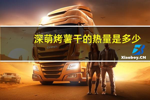 深萌 烤薯干的热量是多少