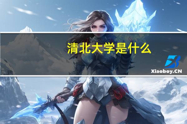 清北大学是什么