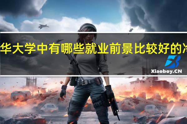 清华大学中有哪些就业前景比较好的冷门专业