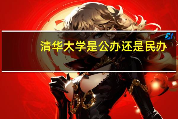 清华大学是公办还是民办
