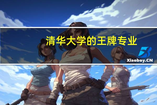 清华大学的王牌专业