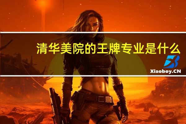 清华美院的王牌专业是什么