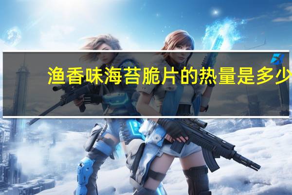 渔香味 海苔脆片的热量是多少