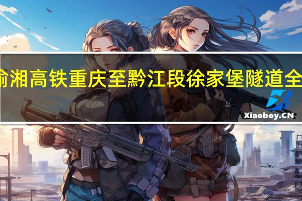 渝湘高铁重庆至黔江段徐家堡隧道全面贯通