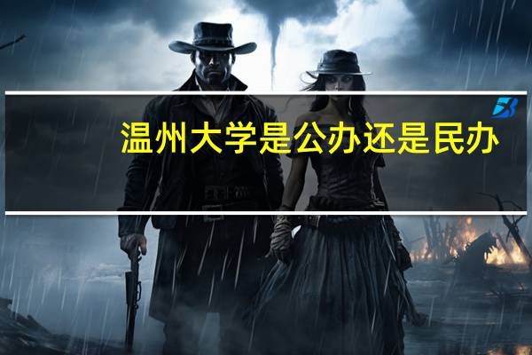 温州大学是公办还是民办