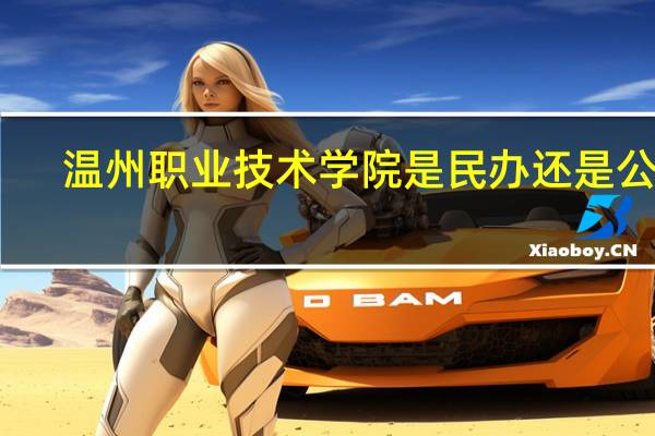温州职业技术学院是民办还是公办