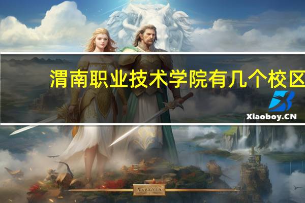 渭南职业技术学院有几个校区