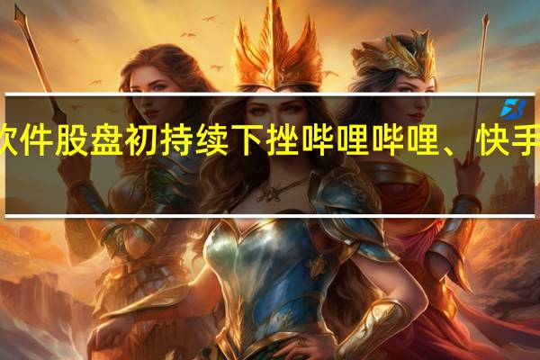 港股应用软件股盘初持续下挫哔哩哔哩、快手跌3%商汤跌近1.5%金山软件跌近1%