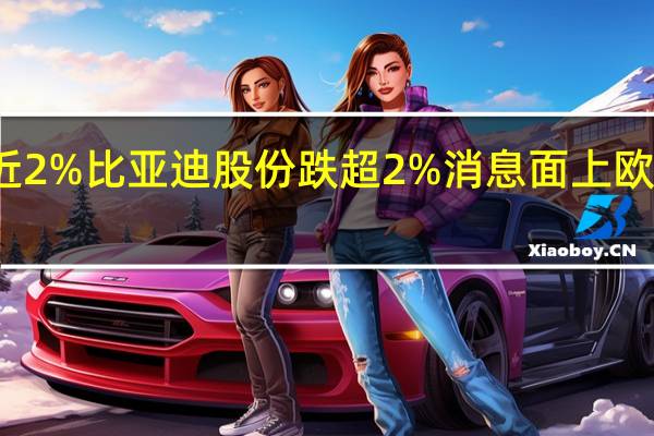 港股新能源汽车股走软蔚来跌近2%比亚迪股份跌超2%消息面上欧盟将对中国电动汽车启动反补贴调查