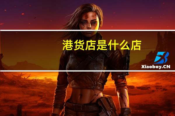 港货店是什么店（港货简介）