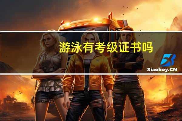 游泳有考级证书吗