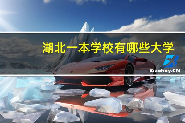 湖北一本学校有哪些大学