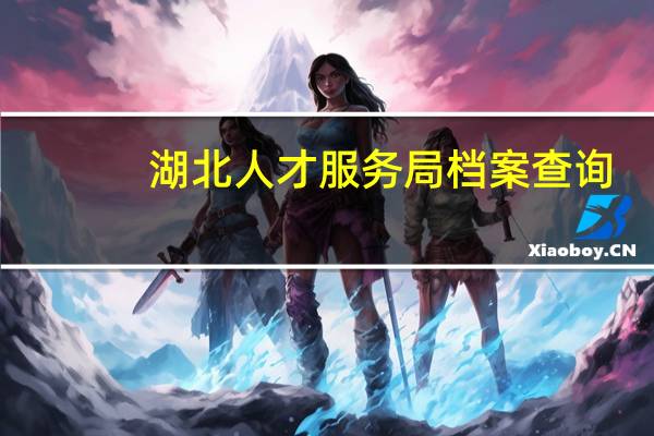湖北人才服务局档案查询（湖北省人才中心档案查询）
