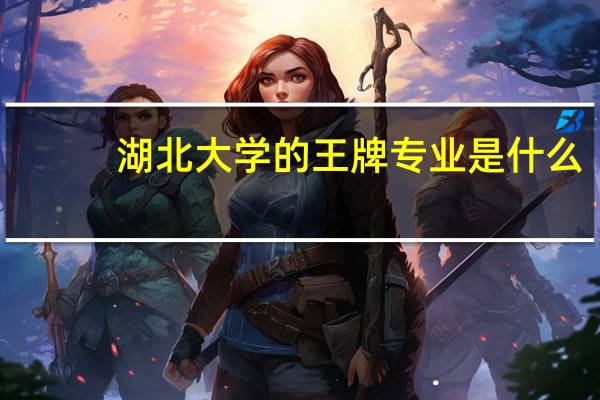 湖北大学的王牌专业是什么