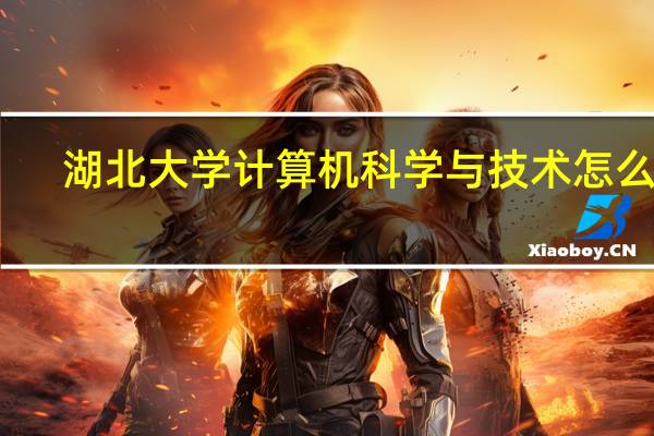 湖北大学计算机科学与技术怎么样