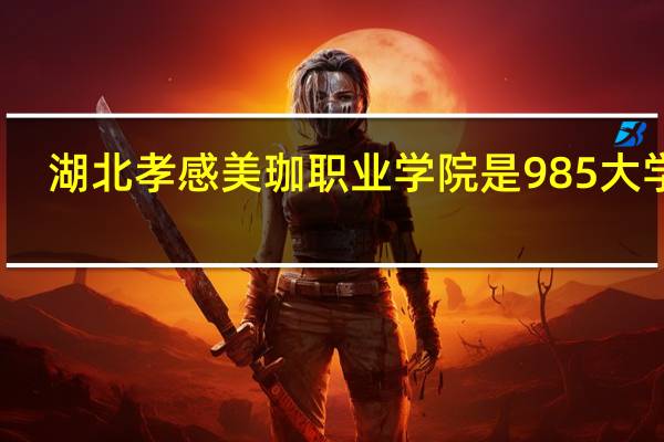 湖北孝感美珈职业学院是985大学吗