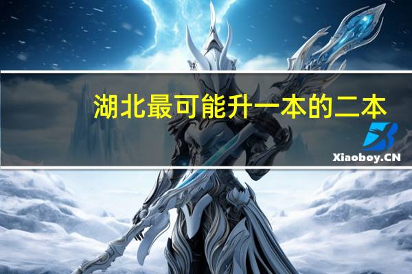 湖北最可能升一本的二本